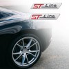 1pcs 3D Metal ST Line Rear Car Emblem Badge, fiesta