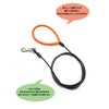 Dog Slip Leash Reflective Rope Leash Wire Dog Leash Anti-Pull