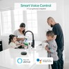 Hornbill Smart Front Door Lock: Silver Fingerprint Electronic Digital Bluetooth