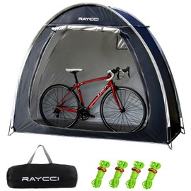 Bike Storage Shed Tent,Outdoor Portable Bicycle Storage Sheds with 210D Oxford Fabric PU4000 Waterproof for 2/3/4/5 Bikes,Bike Covers Shelter for Motorcycle,Garden Tools,Toys,Lawn Mover XL Size