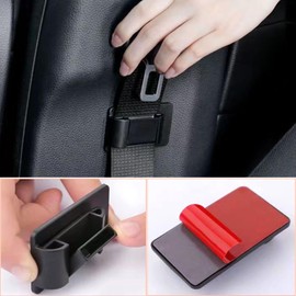 Auto Sicherheitsgurt Schnalle Clip,Auto Sicherheitsgurt Schnalle Halter,Auto Sicherheitsgurt Stowage Adjuster Schwarz
