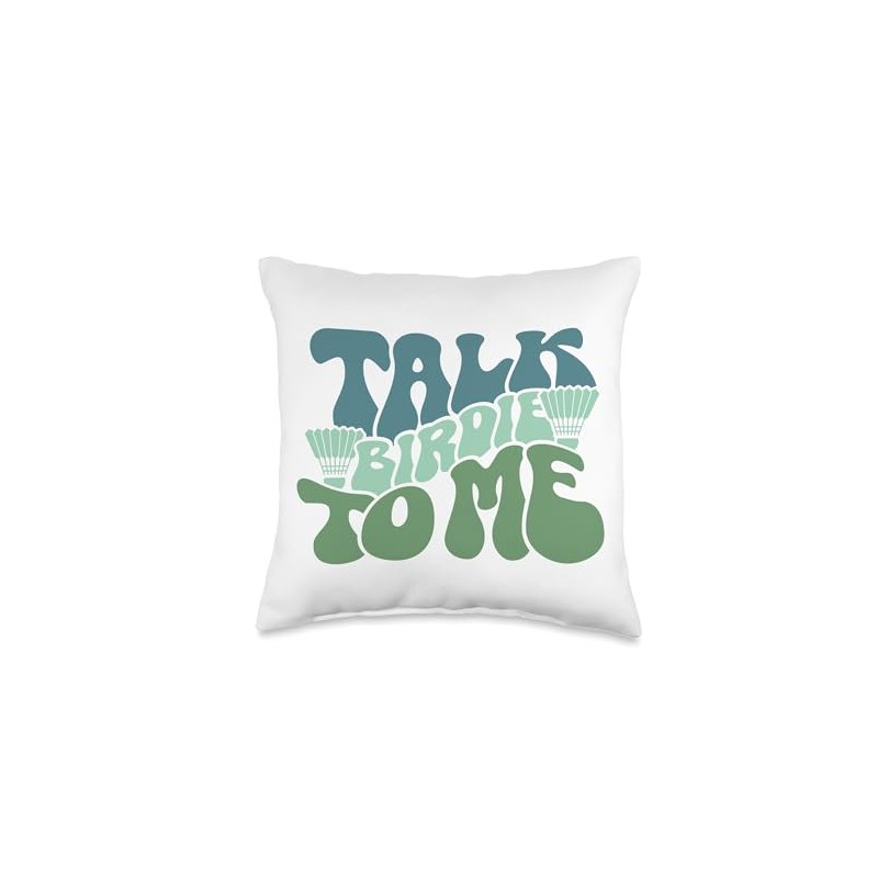 Talk Birdie To Me Throw Pillow