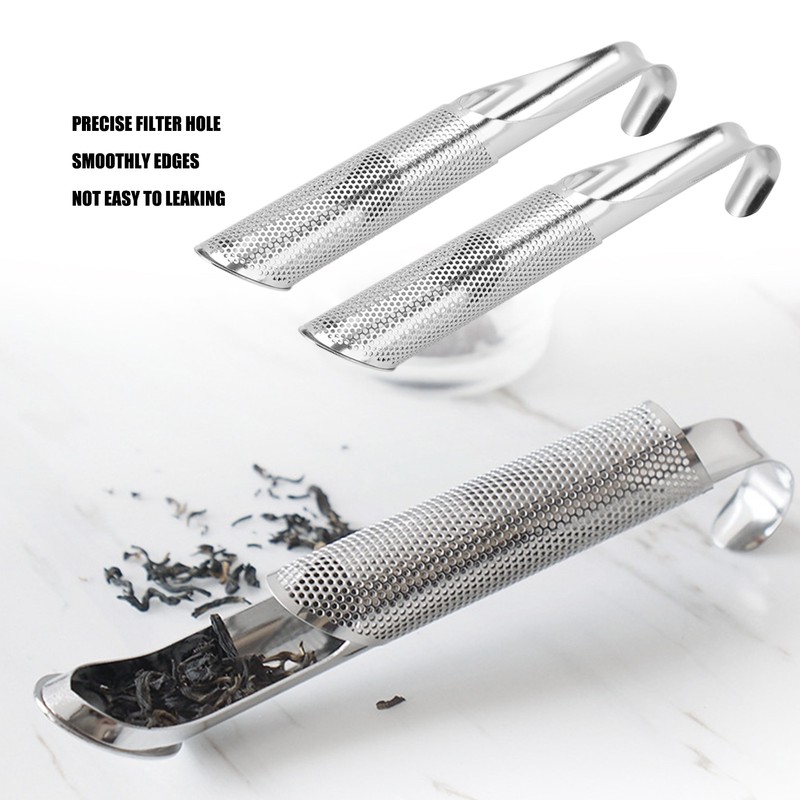 2 Pcs Stainless Steel Tea Diffuser Rust Resistant Hangable Reusable