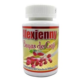 Bayas de Goji Alexjenny 30 Cápsulas Suplemento Nutricional Sin Sabor