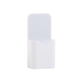 WLngtv White Plastic, Magnetic Pen Holder, Erase Marker Storage Box, Pencil Cup for Home, Office, Classroom, Whiteboard, Fridge, Locker Organizer Dispensers