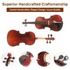 Ceciliec 4/4 Violin, Acoustic Full Size Violin for Beginners Kids