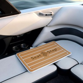 Tidal Wake Seat Step Mat, Protect Boat Cushions, Prevents Rips Tan/White 22732