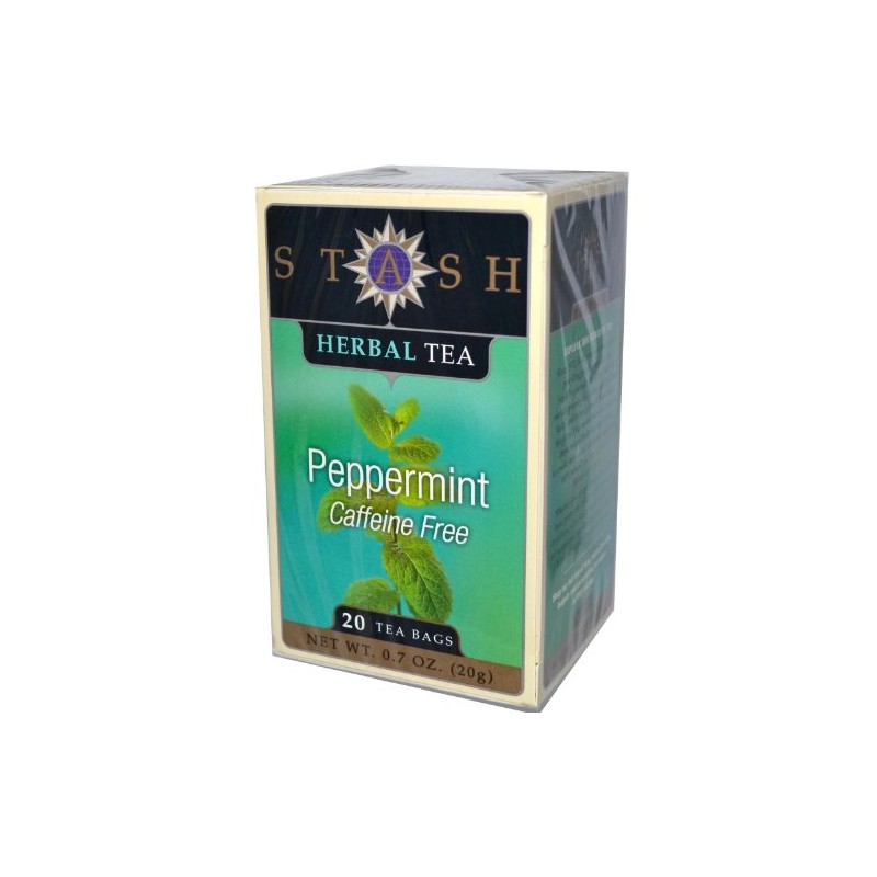 Stash Tea Peppermint Tea, 20 Count, 0.7 Oz