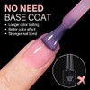 AILLSA Uñas Postizas Extra Cortas Cuadradas, Uñas de Gel, Uñas