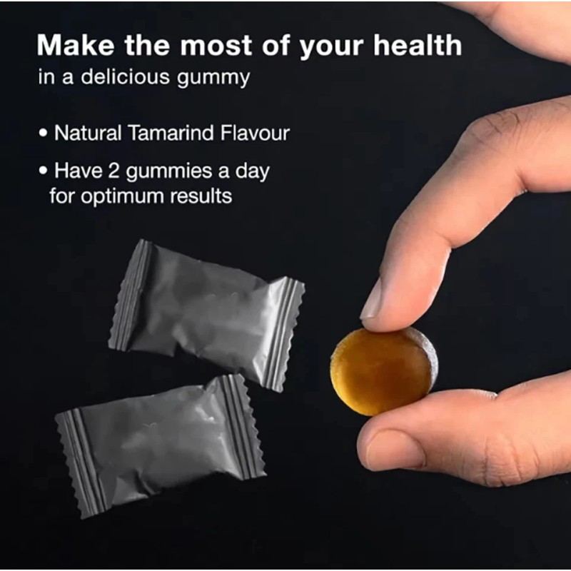 Gominolas Shilajit GOLD del Himalaya, orgánicas, extremadamente potentes 3000 mg,