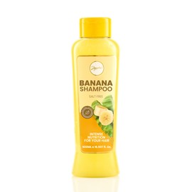 Anyeluz Banana Shampoo - Nourishing Formula with Biotin and Keratin for Fragile and Damaged Hair