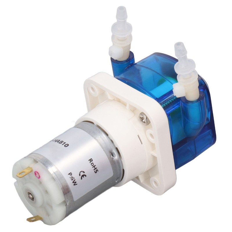 Mini Peristaltic Pump 180ml Per Minute 6W Self Priming Liquid