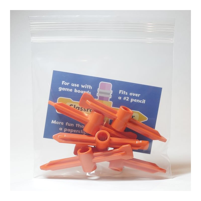 Classroom Pencil Spinner (5-Pack)