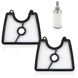 125B Air Filter Fuel Filter Kit for Husqvarna 125B 125BX 125BVX Leaf Blower Craftsman 358794810 358794811, for Jonsered B2126 BV2126 Redmax HB280 HB281 Blower, Replace 545112101 with 125B Air Filter