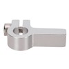 3Pcs Tube Clamp Hub Aluminum Shaft Clamping M4 Thread Mounting