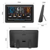 jely Wireless Weather Station with Outdoor Sensor, WiFi Wireless Weather
