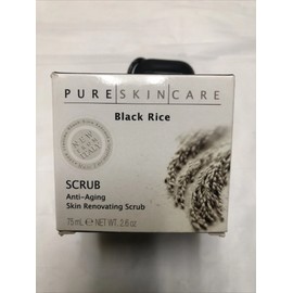 PURE SKIN CARE BLACK RICE ANTI-AGING SKIN RENOVATING SCRUB