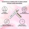 Tadaki Eyelashes Adhesive with Waterproof HoldClearLatex-Free, Professional Hypoallergenic Glue for