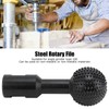 10mm Spherical Rotary Burr Wood Carving Drill Head Carbon Steel