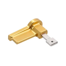 CNC Ignition Key Gold for Simson S50, S51, S70, KR51 Schwalbe, SR4, Duo