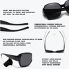 Chakralux Two Pairs Fit Over Sunglasses for Men Women -