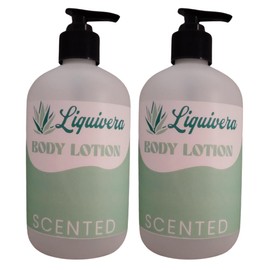 Liquivera White Pepper Lavender Scented Body Lotion with Aloe Vera, 12 Oz (2 Pack)