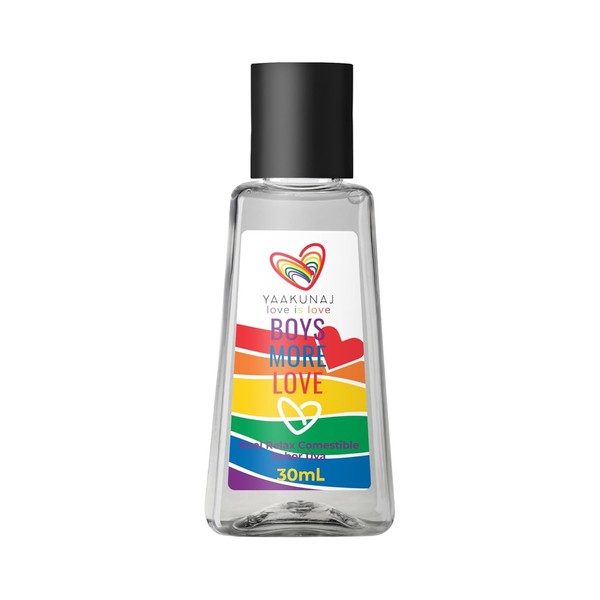 Lubricante Desensibilizante Intimo Yaakunaj Love Is Love Comestible Sabor Uva