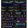 OPRAH 14'' Devil Eyes Light For Car LED Display Screen
