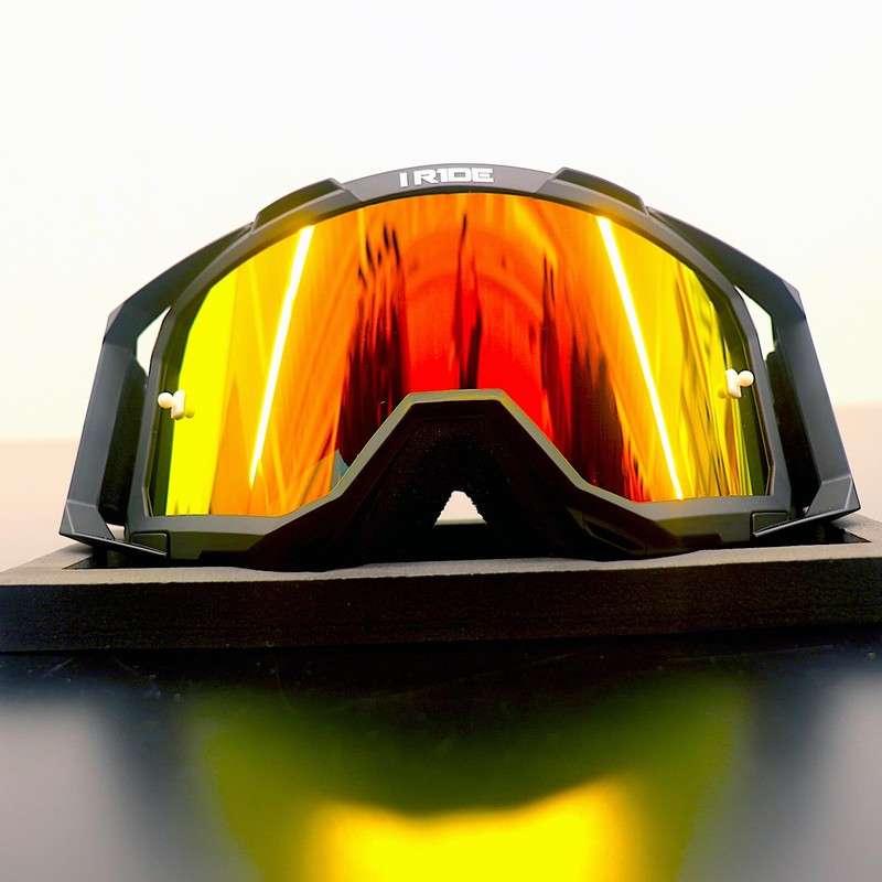 Fox Powersports IR-AIRTIME (BLACK) ORANGE POP