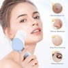 Cepillo de limpieza facial [más reciente 2021] resistente al agua