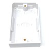 1pcs. 2 Gang Surface Mount Back Box Pattress Box, 145mm
