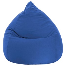 Gouchee Home Breeze Bean Bag Chair Cover Only (Filling Not Included), Microfiber Royal Blue - Living Room Furniture Soft Washable Microfiber Kids Bean Bag Chair Cover, Lazy Sofa Cover, Beanbag Cover