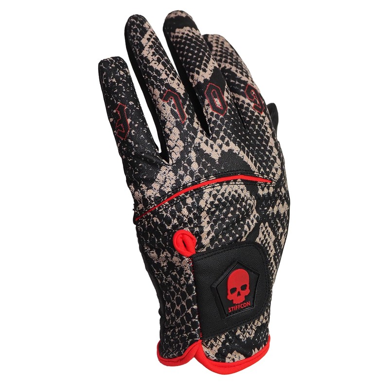 FLUO PYTHON BLACK Mens Golf Glove Left Hand Python Black