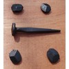 2" - Wrought Head-Rose Head (1) lb of Nails
