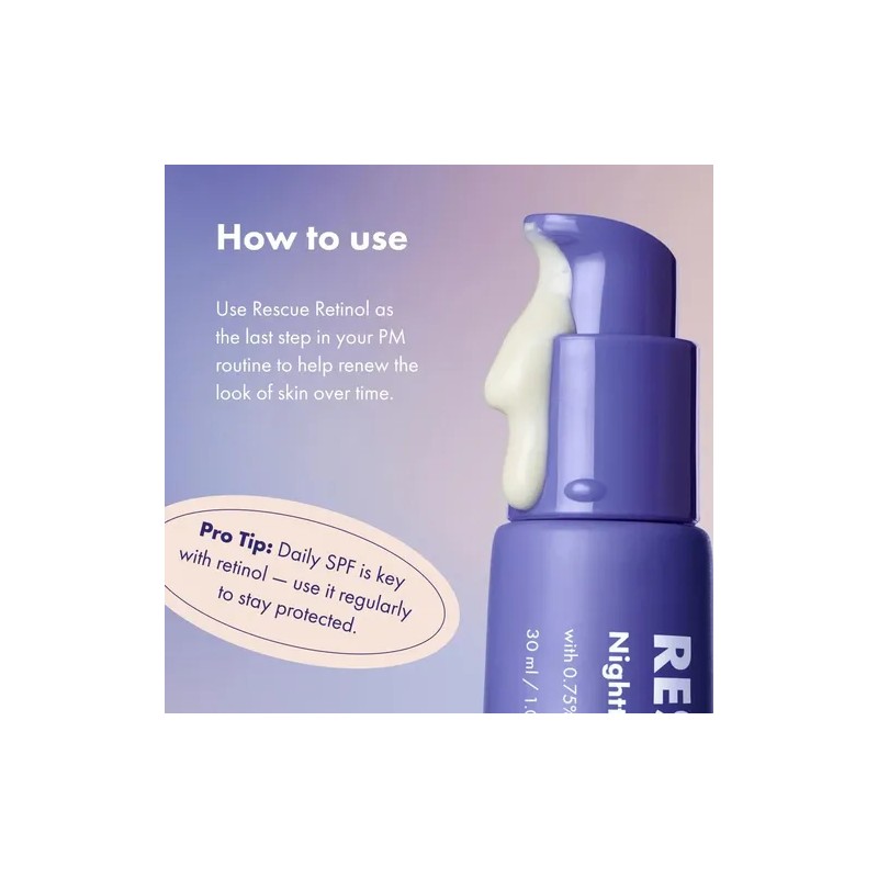 Crema Renovadora Nocturna Rescue Retinol De Hero Cosmetics