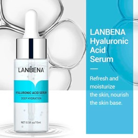 Lanbena Sérum Hidratante Antiacné con Ácido Hialurónico 3 Piezas