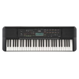 Yamaha 61-Key Portable Keyboard for Beginners with Learning Tools, Music Rest and Power Adapter PSRE283