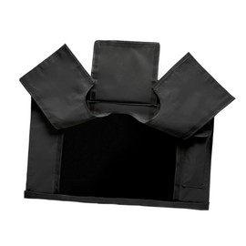 LALAFINA Outdoor Tv Cover for Weatherproof and Durable Material Includes Microfiber Cloth for Easy Cleaning Protects Your Tv From Elements Black