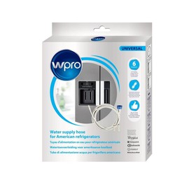 Wpro UKT002 – Accessory/Connector Set with Universal Water Inlet Pipe for side-by-side Refrigerator Cooling Devices (6 m)