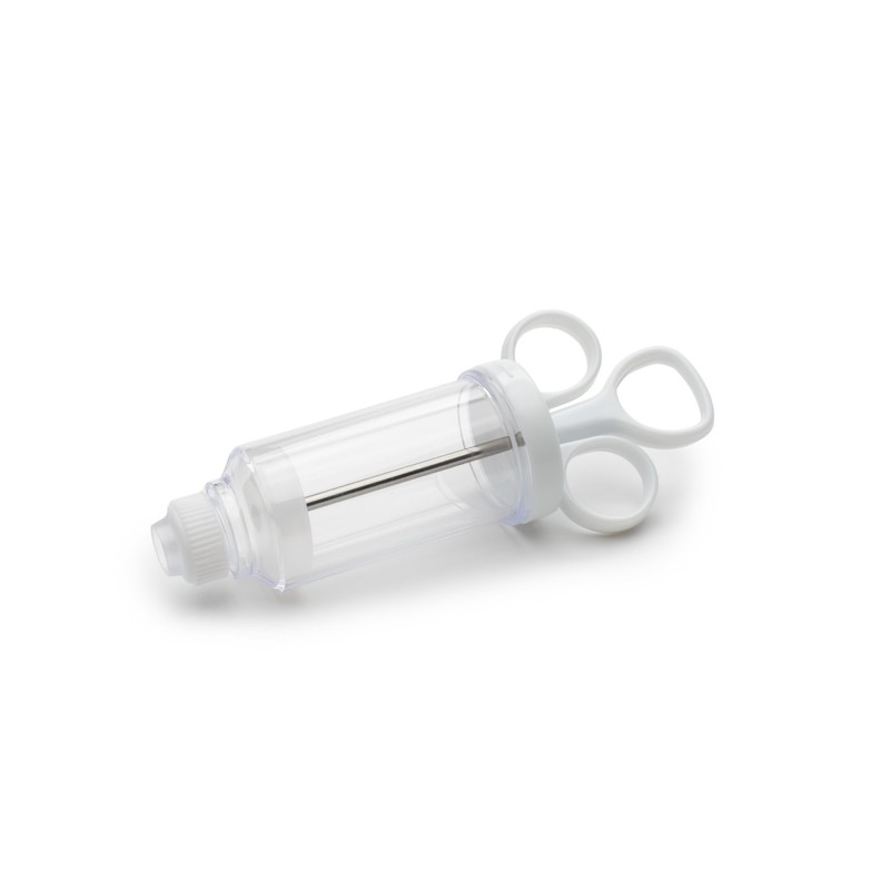 Fox Run Icing Syringe Decorating Set, Metallic, 7-Piece, 2.25 x
