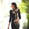 NELUHA Pashmina Scarf Brown Paisley Patterned for Men and Women
