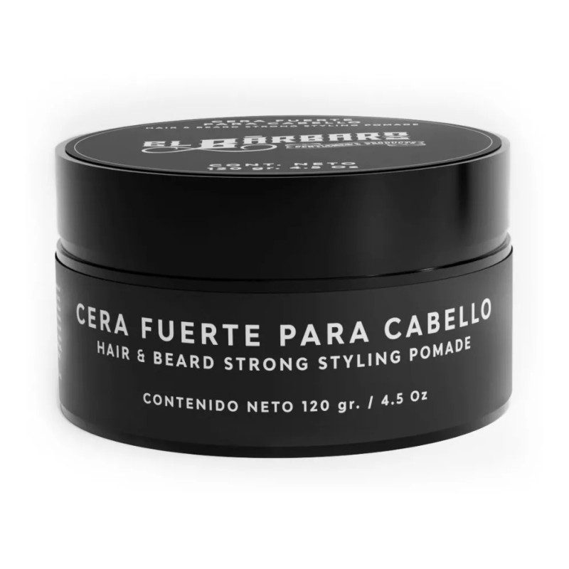 El Barbaro Pomada Para Cabello Base Agua Premium 120g El
