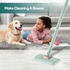 Newbealer 48 PCS Disposable Mop Pads for NB602N Steam Mop,