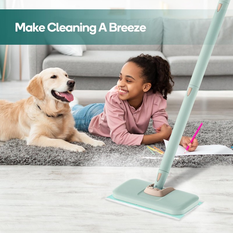Newbealer 48 PCS Disposable Mop Pads for NB602N Steam Mop,