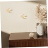 Zerodeko Brass Swallow Wall Decor 3D Bird Wall Art Sculpture