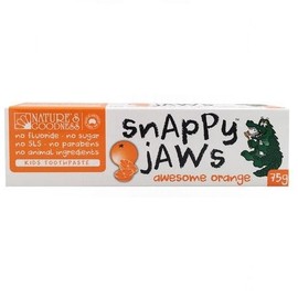 NATURES GOODNESS Nature's Goodness Snappy Jaws Orange Toothpaste 75g