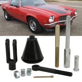 Cylinder Rod Set Clevis and Eyelet, Universal Fit GM 1950 to 1970, Adjustable Master Cylinder Rod