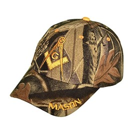 KYS Dozen Pack Wholesale ''Mason' Masonic Baseball Hats Caps (Camouflage)