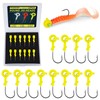 THKFISH Jig heads fishing bait hook kit soft bait hooks,