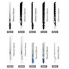 Tunejoy Jigsaw Blades T-Shank Jigsaw Blade Set Professional Made of